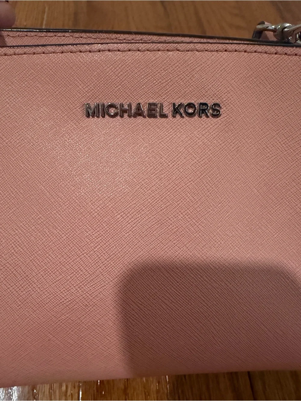 Michael Kors Blush Pink Saffiano Crossbody Bag